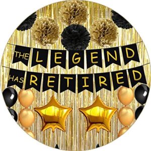 Cialda per torta Pensionamento Lui & Lei Festa Pensione Speciali Decorazione alimentare personalizzabile Gluten free Topper Cake Design (Rotonda) img 4