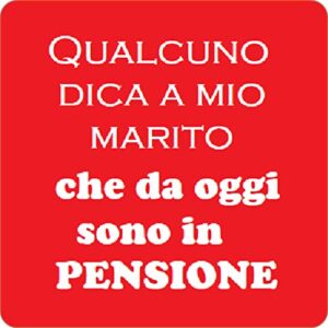 Cialda per torta Pensionamento Lui & Lei Festa Pensione Speciali Decorazione alimentare personalizzabile Gluten free Topper Cake Design (Quadrata) img 9