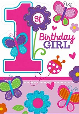 Cialda per torta Primo Compleanno Bambini Decorazione alimentare personalizzabile Gluten free Topper Cake Design (Rettangolare) img 3