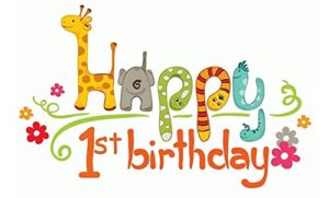 Cialda per torta Primo Compleanno Bambini Decorazione alimentare personalizzabile Gluten free Topper Cake Design (Rettangolare) img 9