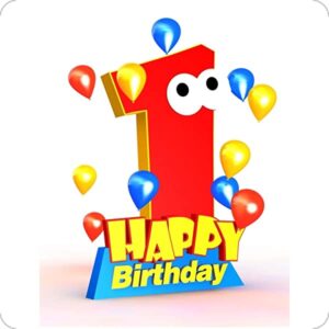 Cialda per torta Primo Compleanno Decorazione alimentare Senza Glutine Topper Cake (quadrata) img 11 (Ostia, 18 x 18 cm)