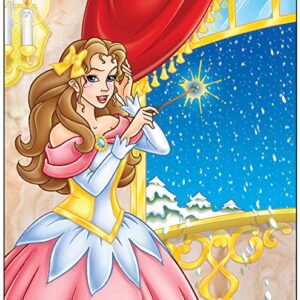 Cialda per torta Principessa Sissi Decorazione alimentare senza glutine personalizzazione grafica inclusa topper cake rettangolare 3
