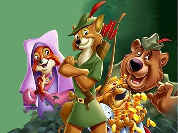 Cialda per torta ROBIN HOOD decorazione alimentare senza glutine topper cake rettangolare (Ostia, 25 x 20 cm)