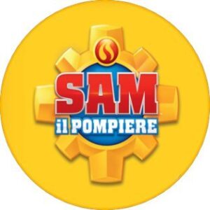 Cialda per torta SAM IL POMPIERE decorazione alimentare senza glutine topper cake ( rotondo) img 2 (Pasta di zucchero, 18 cm)