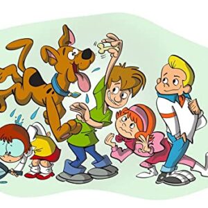 Cialda per torta SCOOBY-DOO decorazione alimentare senza glutine topper cake ( rettangolare) img 3 (Pasta di zucchero, 20x30 cm)