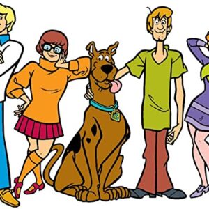 Cialda per torta SCOOBY-DOO decorazione alimentare senza glutine topper cake ( rettangolare) img 6 (Ostia, 20x30 cm)