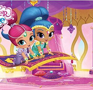 Cialda per torta SHIMMER & SHINE decorazione alimentare senza glutine topper cake ( rettangolare) img 05 (Ostia, 25 x 20 cm)