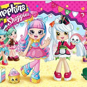 Cialda per torta SHOPKINS decorazione alimentare senza glutine topper cake rettangolare 1 (Pasta di zucchero, 20 x 30 cm)
