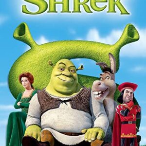 Cialda per torta SHREK decorazione alimentare senza glutine topper cake rettangolare 6 (Ostia, 25 x 20 cm)