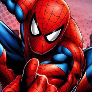 Cialda per torta SPIDERMAN Uomo Ragno decorazione alimentare senza glutine topper cake img 09 (Pasta di zucchero, 20 x 30 cm)