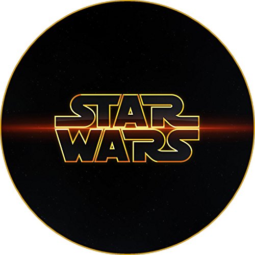 Cialda per torta STAR WARS decorazione alimentare senza glutine topper cake Img 10 (Ostia, 16 cm)