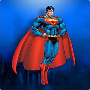 Cialda per torta SUPERMAN decorazione alimentare senza glutine personalizzazione grafica inclusa topper cake design (formato quadrato) img 2
