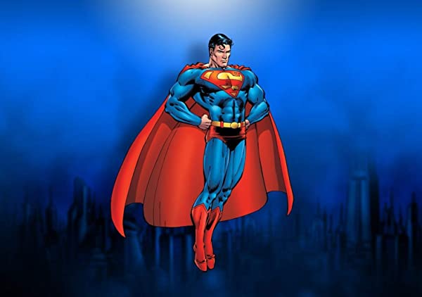 Cialda per torta SUPERMAN decorazione alimentare senza glutine topper cake ( rettangolare) img 6 (Ostia, 20x30 cm)