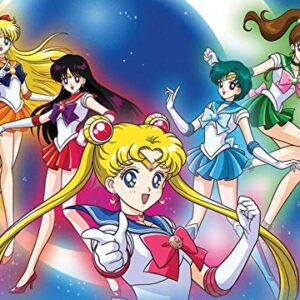 Cialda per torta Sailor Moon Decorazione alimentare senza glutine personalizzazione grafica inclusa topper cake quadrato rettangolare 6