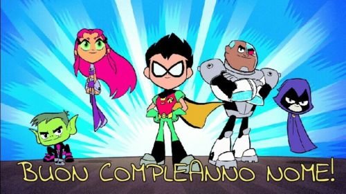 Cialda per torta TEEN TITANS GO decorazione alimentare senza glutine topper cake ( rettangolare) img 6 (Ostia, 20x30 cm)
