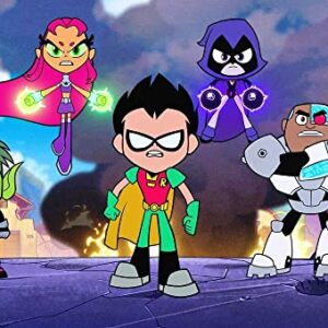 Cialda per torta TEEN TITANS GO decorazione alimentare senza glutine topper cake ( rettangolare) img 7 (Pasta di zucchero, 20x25 cm)