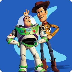 Cialda per torta TOY STORY decorazione alimentare senza glutine personalizzazione grafica inclusa topper cake quadrato 10 (Pasta di zucchero, 16 x 16 cm)