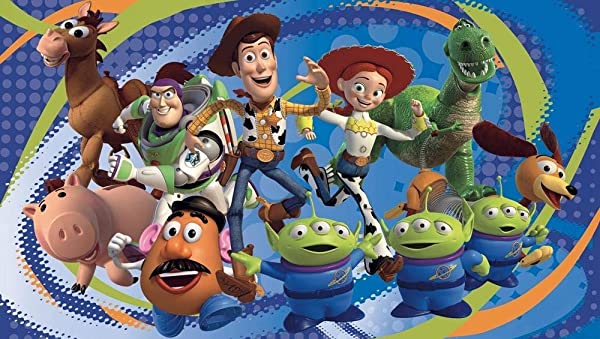 Cialda per torta TOY STORY decorazione alimentare senza glutine personalizzazione grafica inclusa topper cake rettangolare 5 (Ostia, 25 x 20 cm)