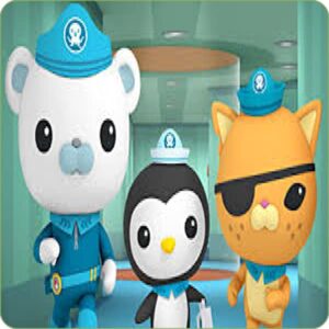 Cialda per torta The OCTONAUTS decorazione alimentare personalizzabile Senza Glutine Topper Cake Design Quadrato 2 (Pasta di zucchero, 18 x 18 cm)