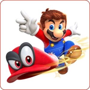 Cialda per torta SUPER MARIO img 1 (Ostia, 20x20 cm)