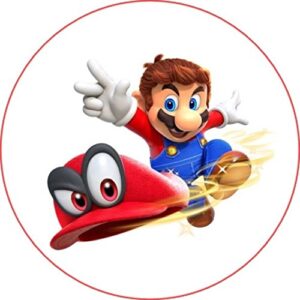 Cialda per torta SUPER MARIO img 7 (Ostia, 16 cm)