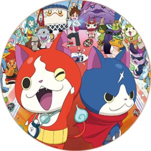 Cialda per torta YO KAI YO-KAI decorazione alimentare senza glutine personalizzazione grafica inclusa topper cake design (Rotonda) img 3 (Ostia, 20 cm)