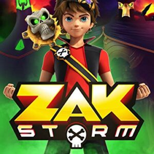 Cialda per torta ZAK STORM decorazione alimentare senza glutine personalizzazione grafica inclusa topper cake rettangolare 1 (Pasta di zucchero, 25 x 15 cm)