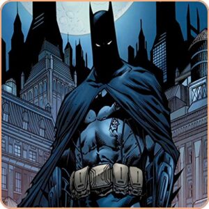Cialda per torta quadrata BATMAN decorazione alimentare senza glutine personalizzazione grafica inclusa topper cake design img 01