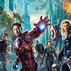 Cialda per torta tema AVENGERS stampa alimentare personalizzabile Gluten Free rettangolare img 4