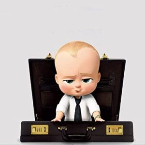 Cialda per torta tema BABY BOSS stampa alimentare personalizzabile Gluten Free rettangolare img 1