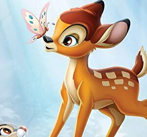 Cialda per torta tema BAMBI stampa alimentare personalizzabile Gluten Free rettangolare img 1