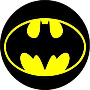 Cialda per torta tema BATMAN stampa alimentare personalizzabile Gluten Free rotonda img 3