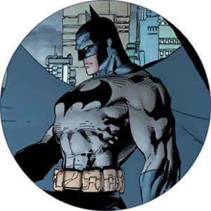 Cialda per torta tema BATMAN stampa alimentare personalizzabile Gluten Free rotonda img 5