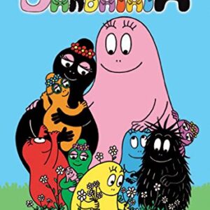 Cialda per torta tema Barbapapà stampa alimentare personalizzabile Gluten Free rettangolare img 2
