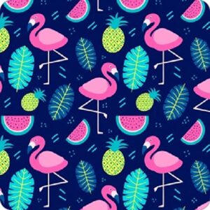 Cialda per torta tema festa FENICOTTERI decorazione alimentare senza glutine personalizzazione grafica inclusa topper cake quadrato img 10 (Pasta di zucchero, 20 x 20 cm)