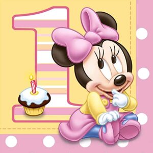 Cialda quadrata per torta BABY MINNIE TOPOLINA decorazione alimentare senza glutine personalizzazione grafica inclusa topper cake design img 5 (Pasta di zucchero, 20x20 cm)