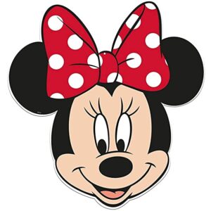 Cialda quadrata per torta MINNIE TOPOLINA decorazione alimentare senza glutine personalizzazione grafica inclusa topper cake design img 2 (Pasta di zucchero, 20x20 cm)