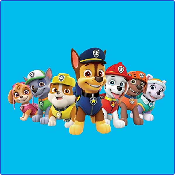 Cialda quadrata per torta PAW PATROL decorazione alimentare senza