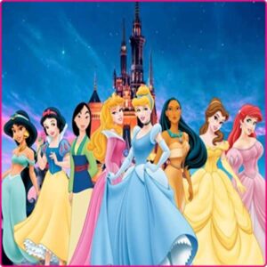 Cialda quadrata per torta PRINCIPESSE DISNEY decorazione alimentare senza glutine personalizzazione grafica inclusa topper cake design img 9 (Ostia, 16x16 cm)