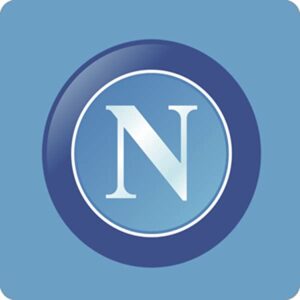 Cialda quadrata per torta SCUDETTO NAPOLI CALCIO SERIE A decorazione alimentare senza glutine personalizzazione grafica inclusa topper cake design img 1 (Pasta di zucchero, 16x16 cm)