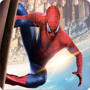 Cialda quadrata per torta SPIDERMAN Uomo Ragno decorazione alimentare senza glutine personalizzazione grafica inclusa topper cake design img 06 (Ostia, 20 x 20 cm)