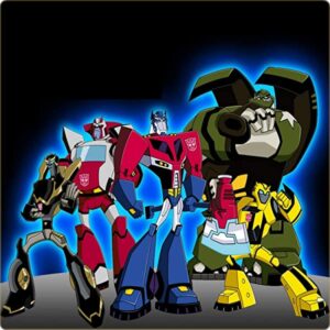 Cialda quadrata per torta TRANSFORMERS decorazione alimentare senza glutine personalizzazione grafica inclusa topper cake design img 3 (Ostia, 16x16 cm)