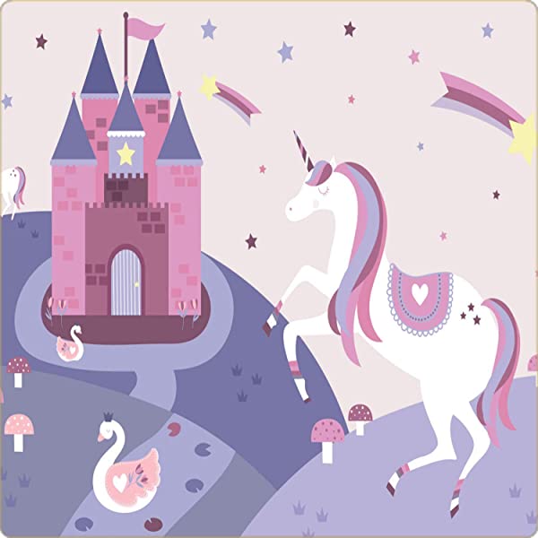 Cialda quadrata per torta UNICORNI UNICORNO decorazione alimentare senza glutine personalizzazione grafica inclusa topper cake design img 7 (Pasta di zucchero, 16x16 cm)