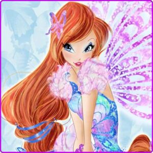 Cialda quadrata per torta WINX decorazione alimentare senza glutine personalizzazione grafica inclusa topper cake design img 3 (Pasta di zucchero, 16x16 cm)