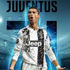 Cialda rettangolare per torta CRISTIANO RONALDO CR7 JUVENTUS decorazione alimentare senza glutine personalizzazione grafica inclusa topper cake design img 8 (Ostia, 20x30 cm)