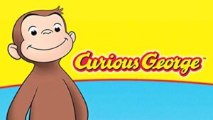 Cialda rettangolare per torta CURIOSO COME GEORGE decorazione alimentare senza glutine personalizzazione grafica inclusa topper cake design img 1 (Ostia, 20x30cm)