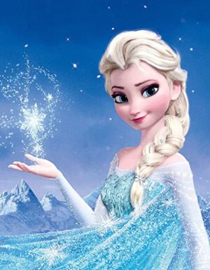 Cialda rettangolare per torta FROZEN decorazione alimentare senza glutine personalizzazione grafica inclusa topper cake design img 5 (Pasta di zucchero, 20x25 cm)