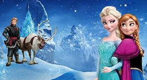 Cialda rettangolare per torta FROZEN decorazione alimentare senza glutine personalizzazione grafica inclusa topper cake design img 4 (Ostia, 20x25 cm)