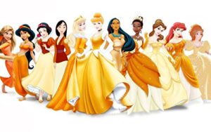 Cialda rettangolare per torta PRINCIPESSE DISNEY decorazione alimentare senza glutine personalizzazione grafica inclusa topper cake design img 6
