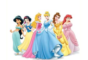 Cialda rettangolare per torta PRINCIPESSE DISNEY decorazione alimentare senza glutine personalizzazione grafica inclusa topper cake design img 10 (Pasta di zucchero, 20x30 cm)